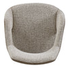 LINDEN Swivel Dining Chair - Caramel & Black