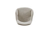 LINDEN Swivel Dining Chair - Caramel & Black