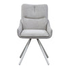 ALDEN Swivel Dining Chair - Grey