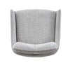 ALDEN Swivel Dining Chair - Grey