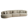SORRENTO 5 Seater Lounge Sofa - Beige