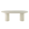CORRENE Micro Cement Dining Table 2.2M - Cream