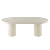 CORRENE Micro Cement Dining Table 2.2M - Cream