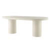 CORRENE Micro Cement Dining Table 2.2M - Cream