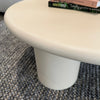 CORRENE Micro Cement Coffee Table 1.3M - Off White