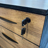 TRIBECA | ADRIANO 1.6-1.8m Reversible Executive Office Desk 160-180cm - Warm Oak