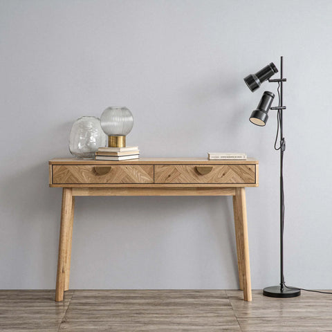 LOFTUS Console Table 120cm - Oak