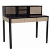 Mabon Wall Mount Shelf Storage Unit - Black & Taupe