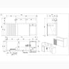 KNOX Reception Desk 240cm Left Panel - Oak