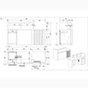 KNOX  Reception Desk 180cm Right Panel - Oak
