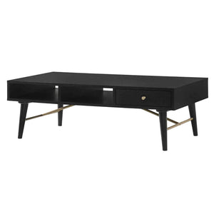 RANIA Coffee Table 120cm - Black Ash