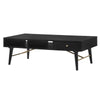RANIA Coffee Table 120cm - Black Ash