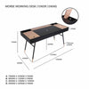 MORSE  Study Desk 140cm -  Black & Oak