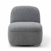LEXTER Swivel Lounge Chair - Dark Grey