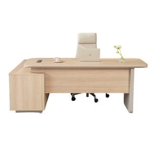 ORBAN Reversible Executive Desk 200cm - Oak