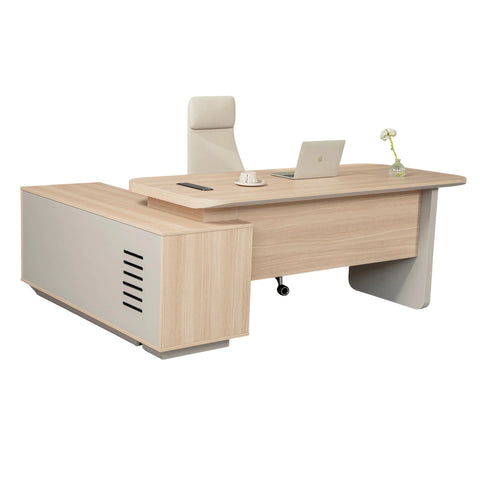 ORBAN Reversible Executive Desk 200cm - Oak