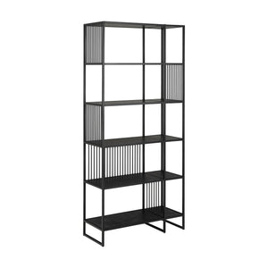 STRINGTON Bookcase Display Unit 85cm - Black