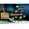 DOVER Study Desk 120cm - Natural & Black
