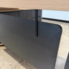 220-240cm VENTURA Reversible Executive Desk - Left or Right Return - Oak & Black