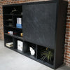 DAXTON Display Unit 2.4M - Black Concrete