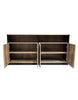 ARTO Credenza Cabinet 157cm - Black Concrete