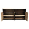ARTO Credenza Cabinet 157cm - Black Concrete