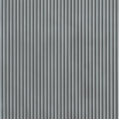 WOODFLEX FLEXIBLE PU STONE PANEL - RIPPLE BOARD Grey - 1200 x 600mm - innovatec.com.au