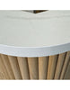 HALO Reception Desk 240cm - Oak & White