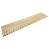 WOODFLEX Outdoor & Indoor Solid Hard Wood Slat Wall Ceiling Pool Fence Cladding - Paulownia - 3000mm x 545mm