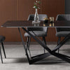 CELINE Sintered Stone Dining Table - 180cm - Black