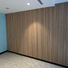 WOODFLEX Z-Style Acoustic Wood Slat Panel - 3 Sided Full Wrap Oak Veneer - 2700mm x 600mm