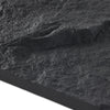 WOODFLEX FLEXIBLE PU STONE PANEL - STONE SKIN Black - 2400 x 600mm