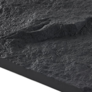 WOODFLEX PU STONE PANEL - STONE SKIN Black - 1200 x 600mm