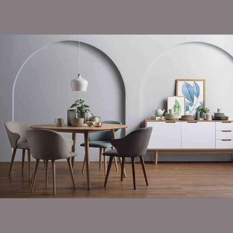 NAKULA Sideboard Buffet 180cm - Natural & White
