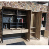 EASTON Display Unit 3.2M - Warm Oak & Black