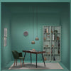 RETH Study Desk 120cm - Walnut & Black