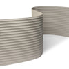 WOODFLEX  Flexible SOFT STONE PANEL - RIPPLE BOARD Grey - 1200 x 600mm