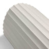 WOODFLEX FLEXIBLE SOFT STONE PANEL - RIPPLE BOARD White - 1200 x 600mm