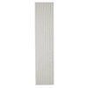 WOODFLEX  Flexible SOFT STONE PANEL - ROUNDED LINE White - 2700 x 600mm