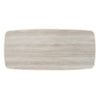 ECLIPSE 140cm Console Table with Travertine look Top - Ivory