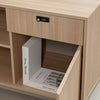 ORBAN Reversible Executive Desk 200cm - Oak