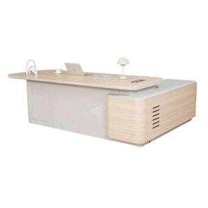 ORBAN Executive Desk Left Return 240cm - Oak