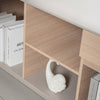 ORBAN Executive Desk Right Return 240cm - Oak