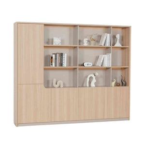 ORBAN 240cm Wall Storage & Display Unit – Oak