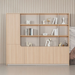 ORBAN 240cm Wall Storage & Display Unit – Oak