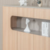 ORBAN 200cm Credenza Display Unit  Oak - 110cm High