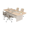 IDALY Boardroom Meeting Table - 280cm x 120cm - Oak