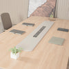 IDALY Boardroom Meeting Table - 280cm x 120cm - Oak