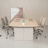 IDALY Boardroom Meeting Table - 280cm x 120cm - Oak