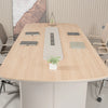 IDALY Boardroom Meeting Table - 280cm x 120cm - Oak